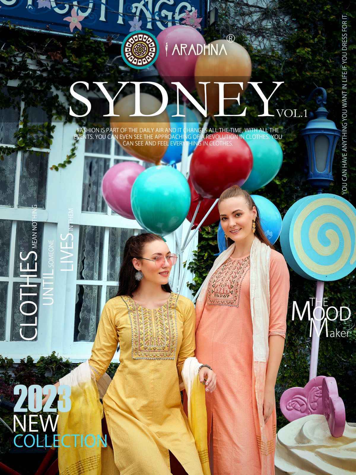 Aradhna Fashion Sydney Vol 1 Cotton Kurti Combo 6 pcs Catalogue - Wholesale Factory
