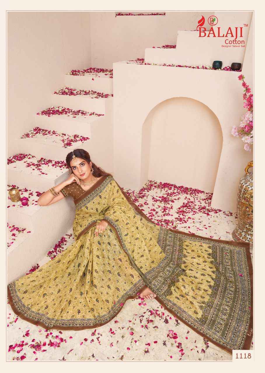 Balaji Leelavati Vol 11 Cotton Saree Wholesale Factory Price