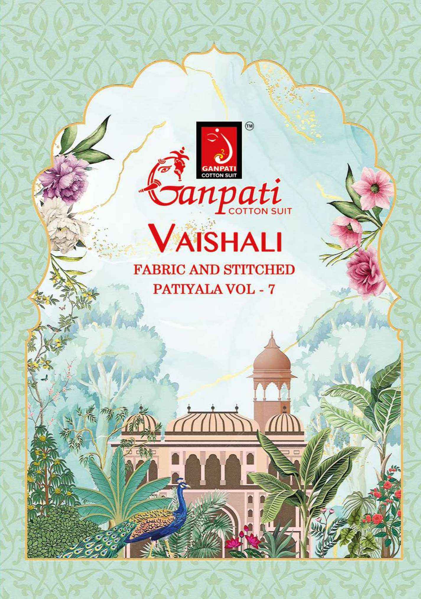 Ganpati Vaishali Vol-7 Cotton Dress Material Wholesale Online Shopping