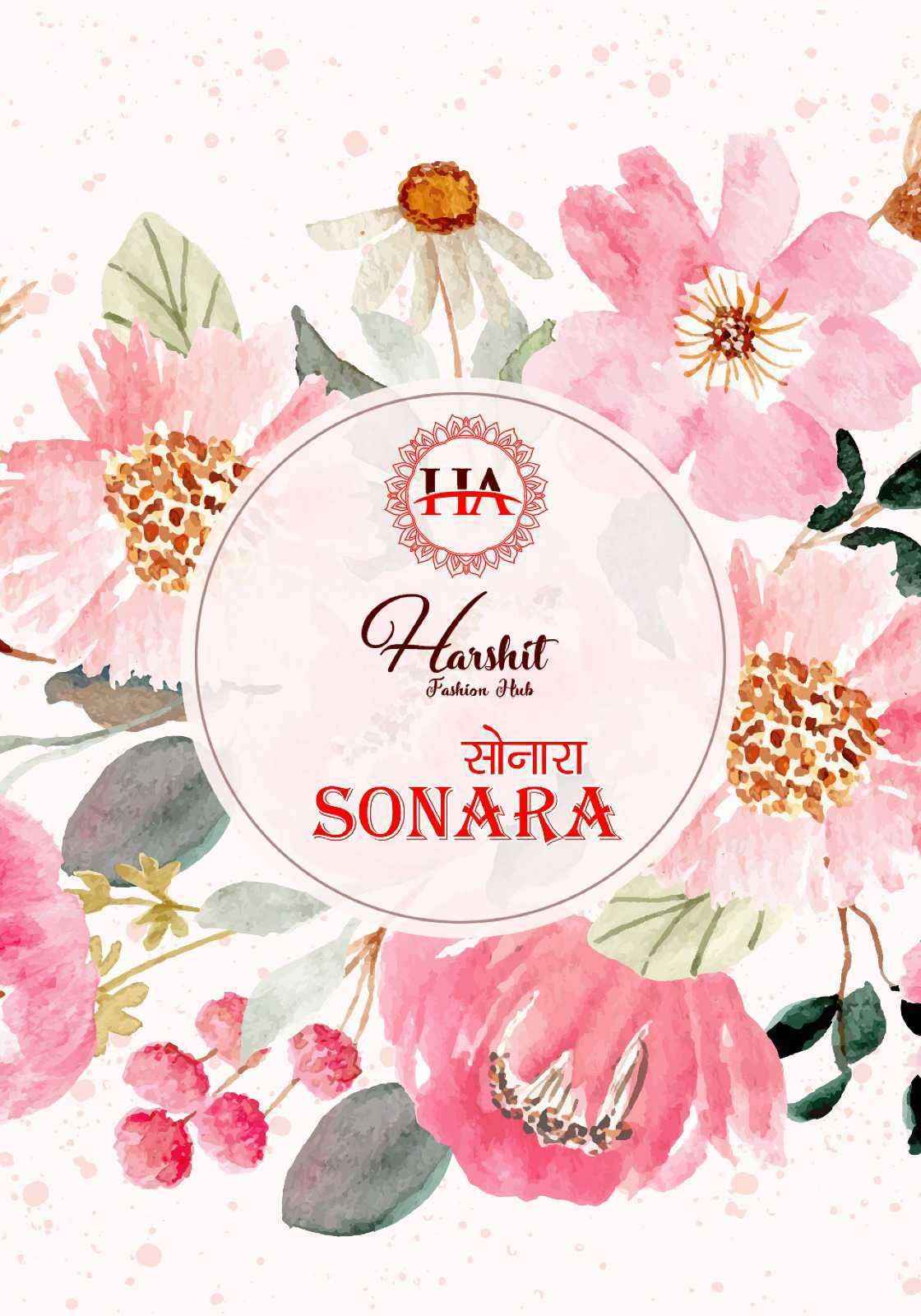 Harshit Fashion Sonara Viscose Dress Material 8 pcs Catalogue