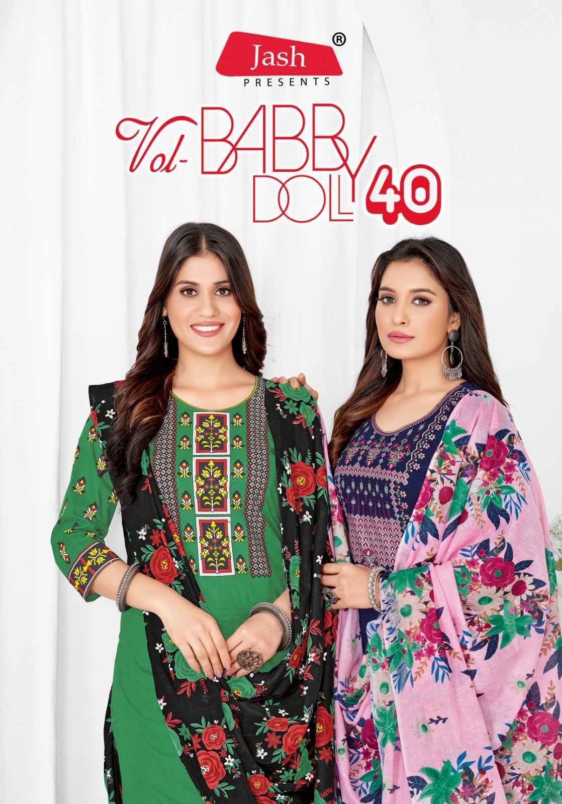 Jash Baby Doll Vol 40 Cotton Dress Material 12 pcs Catalogue