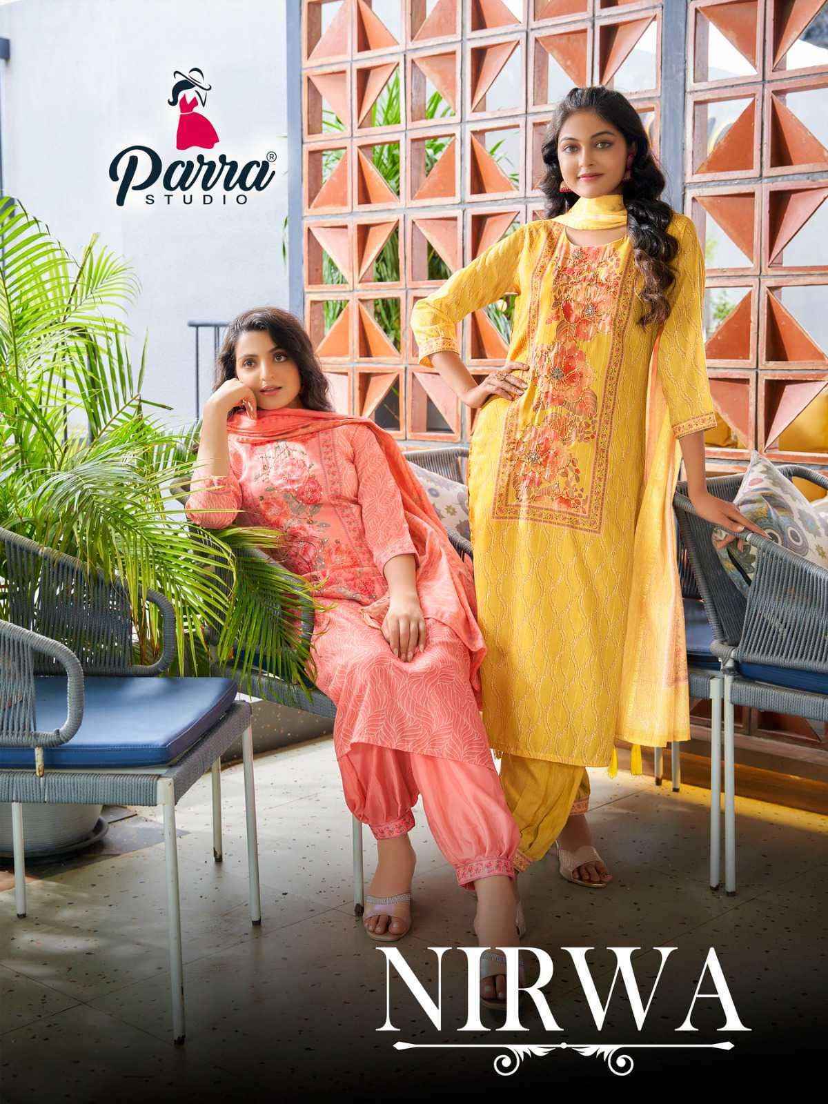 Parra Studio Nirwa Vol 1 Readymade Muslin Dress 6 pcs Catalogue