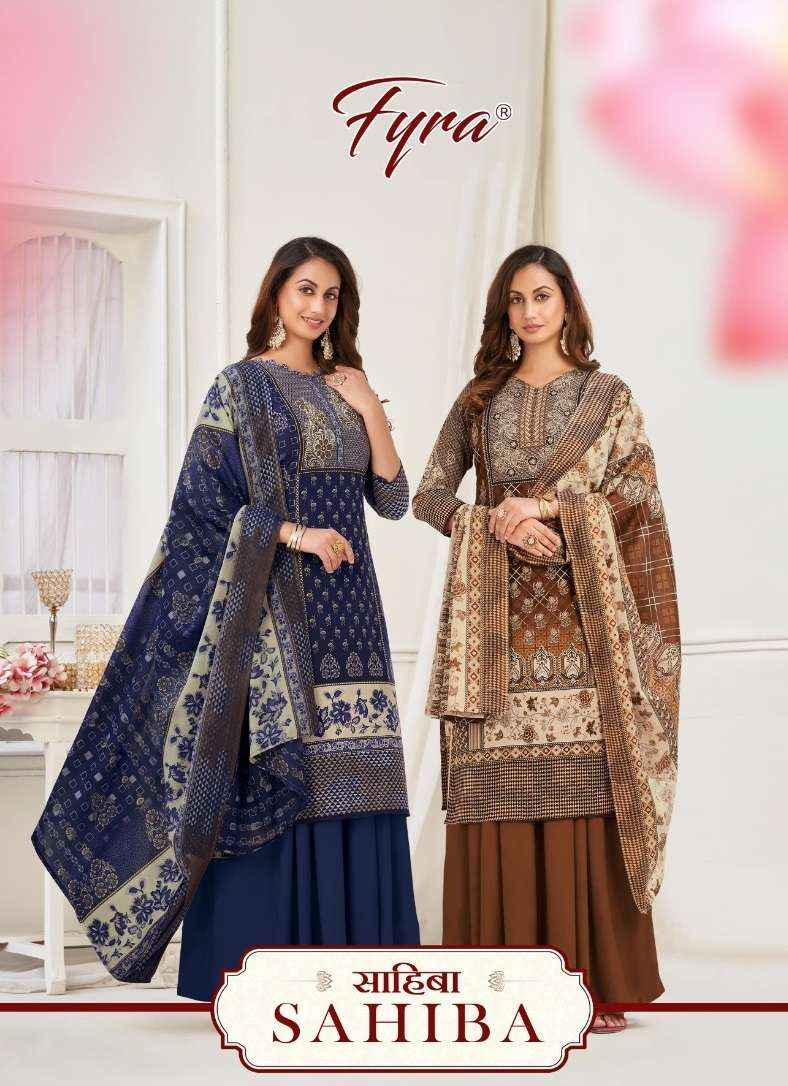 FYRA DESIGNING HUB SAHIBA DRESS MATERIAL WHOLESALE PRICE