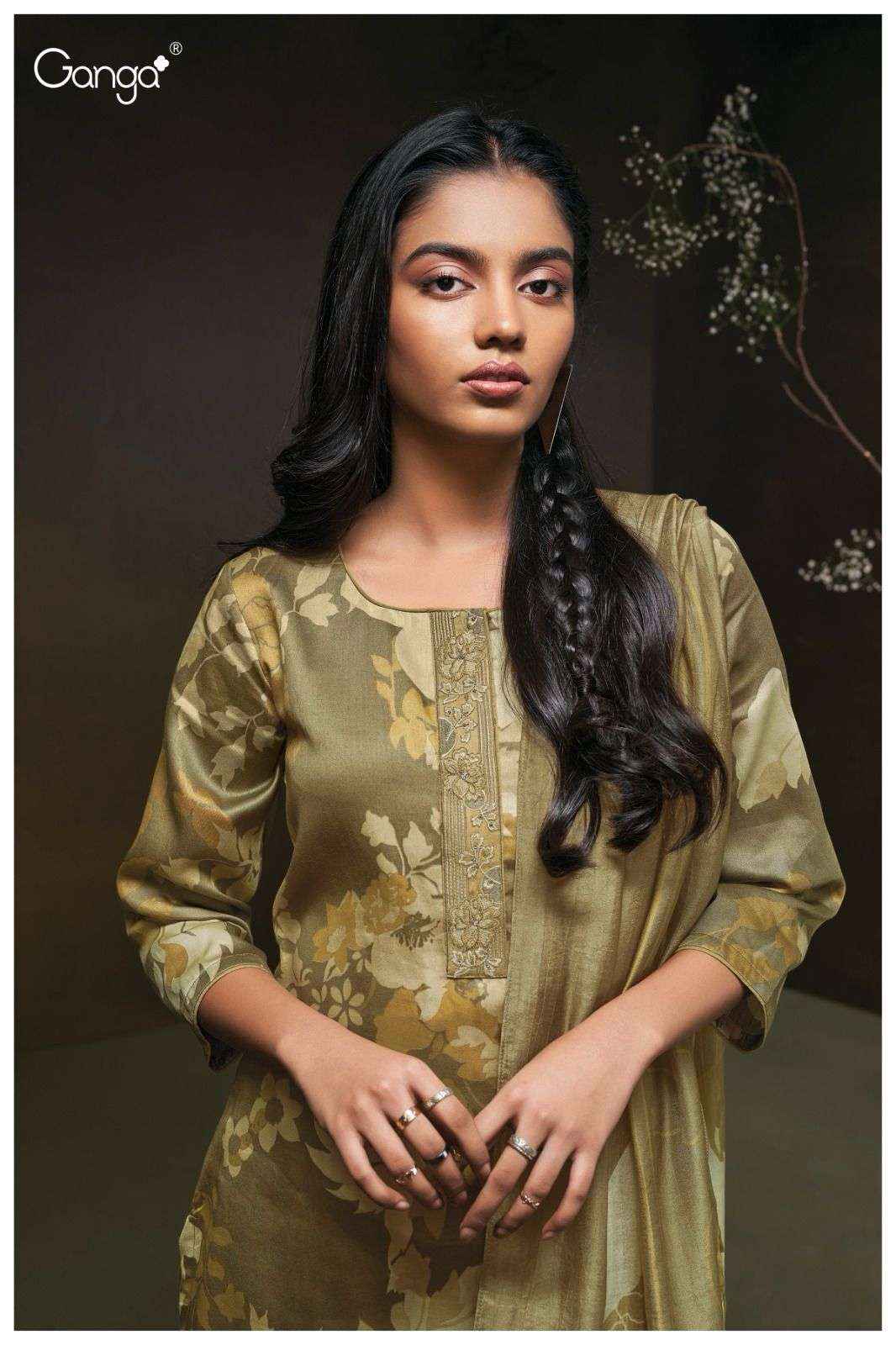 GANGA FINN 2190 COTTON SALWAR SUITS WHOLESALE PRICE