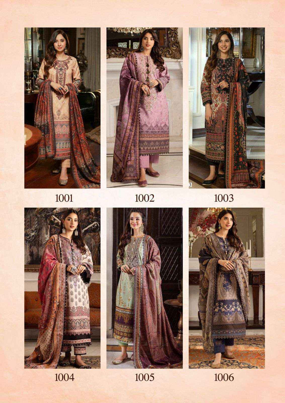 HALA RAMSHA VOL 1 KARACHI COTTON PRINT SUITS