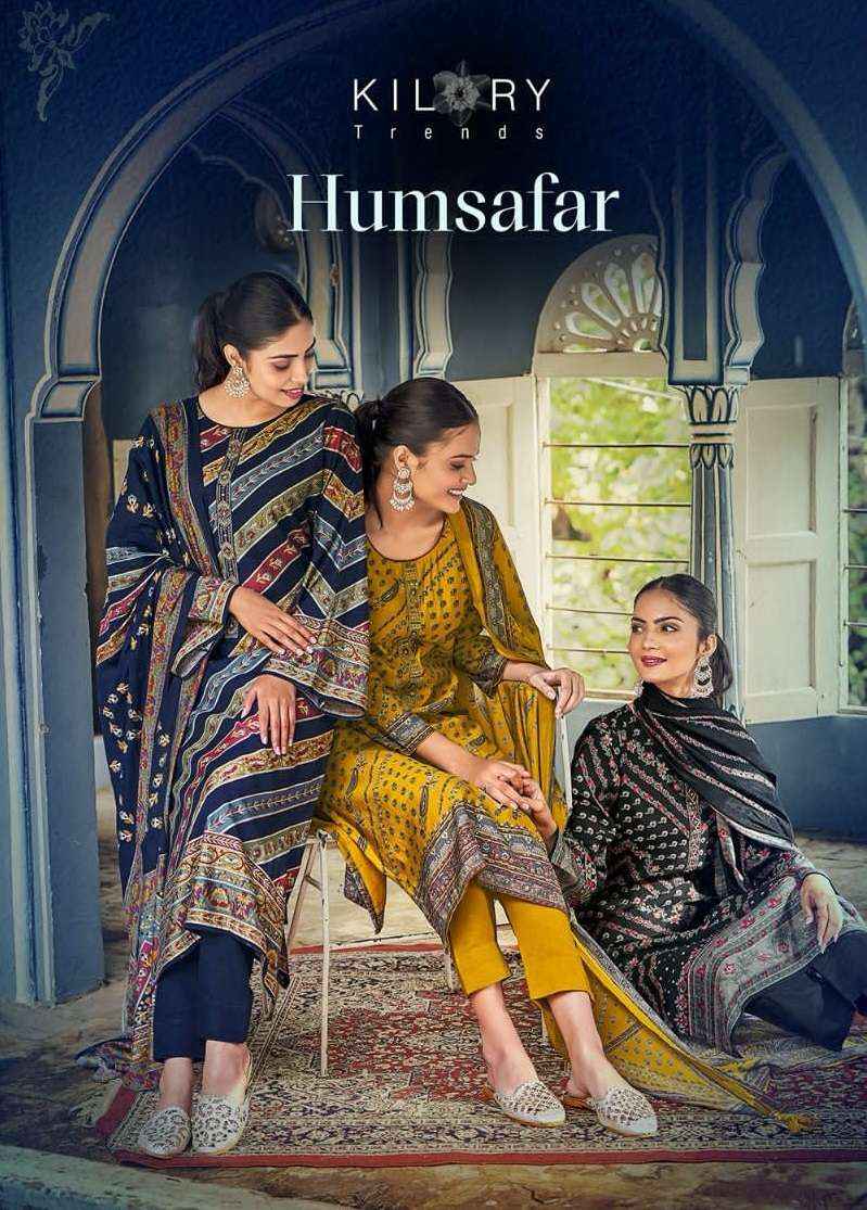 KILORY TRENDZ HUMSAFAR VISCOSE DESIGNER SUITS