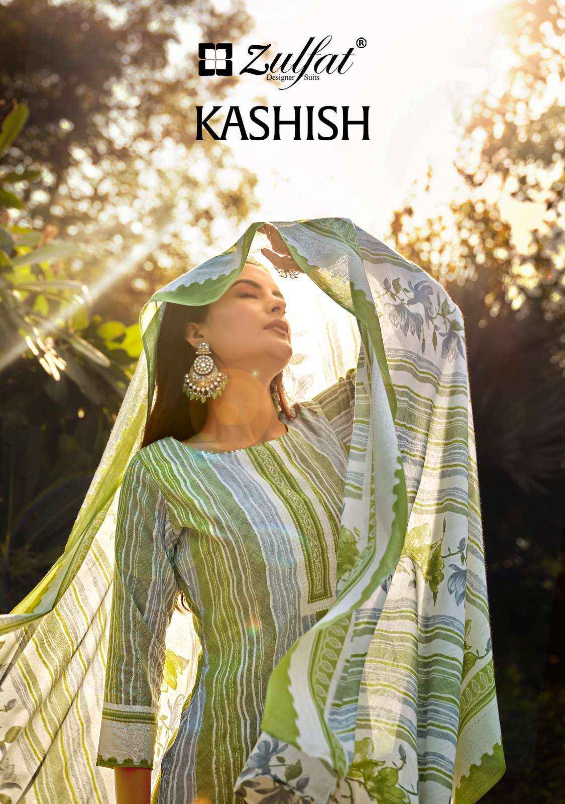 ZULFAT DESIGNER SUITS KASHISH COTTON SALWAR SUITS