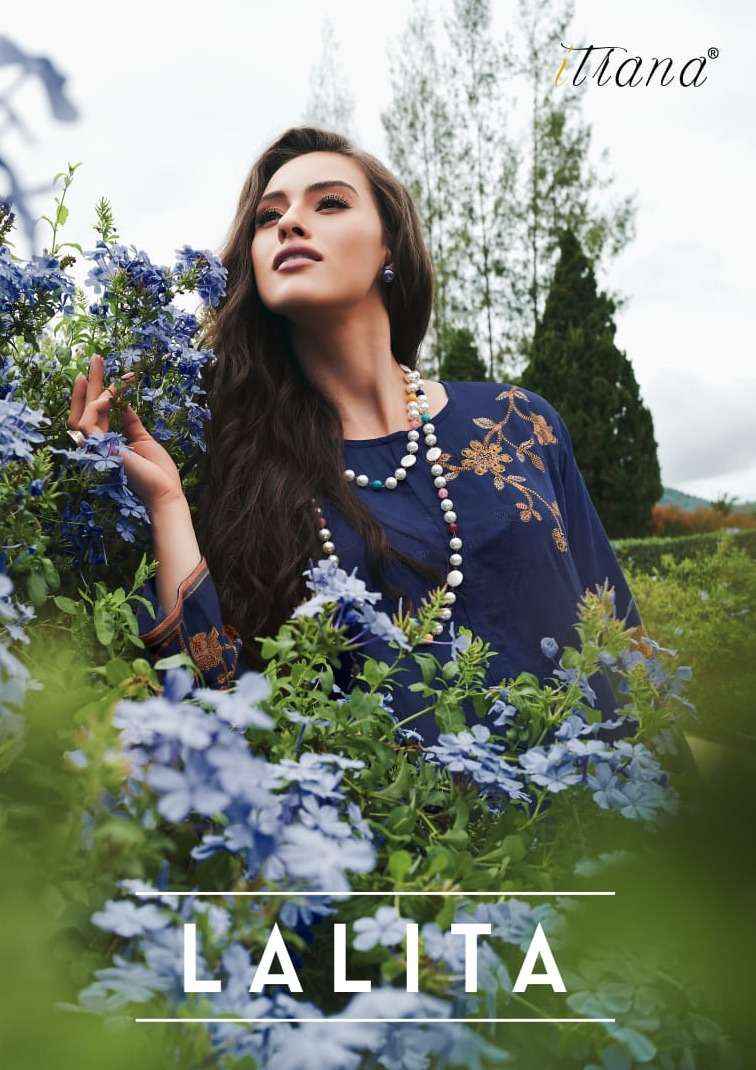 ITRANA LALITA COTTON DIGITAL PRINT DESIGNER SUIT