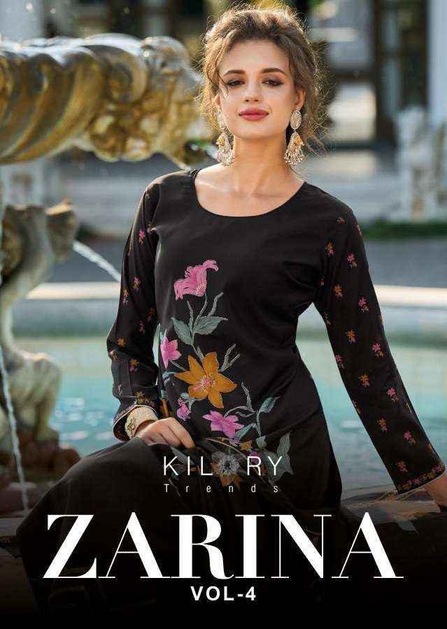 KILORY TRENDZ ZARINA VOL-4 VISCOSE DRESS MATERIAL ( 8 PCS CATALOG )