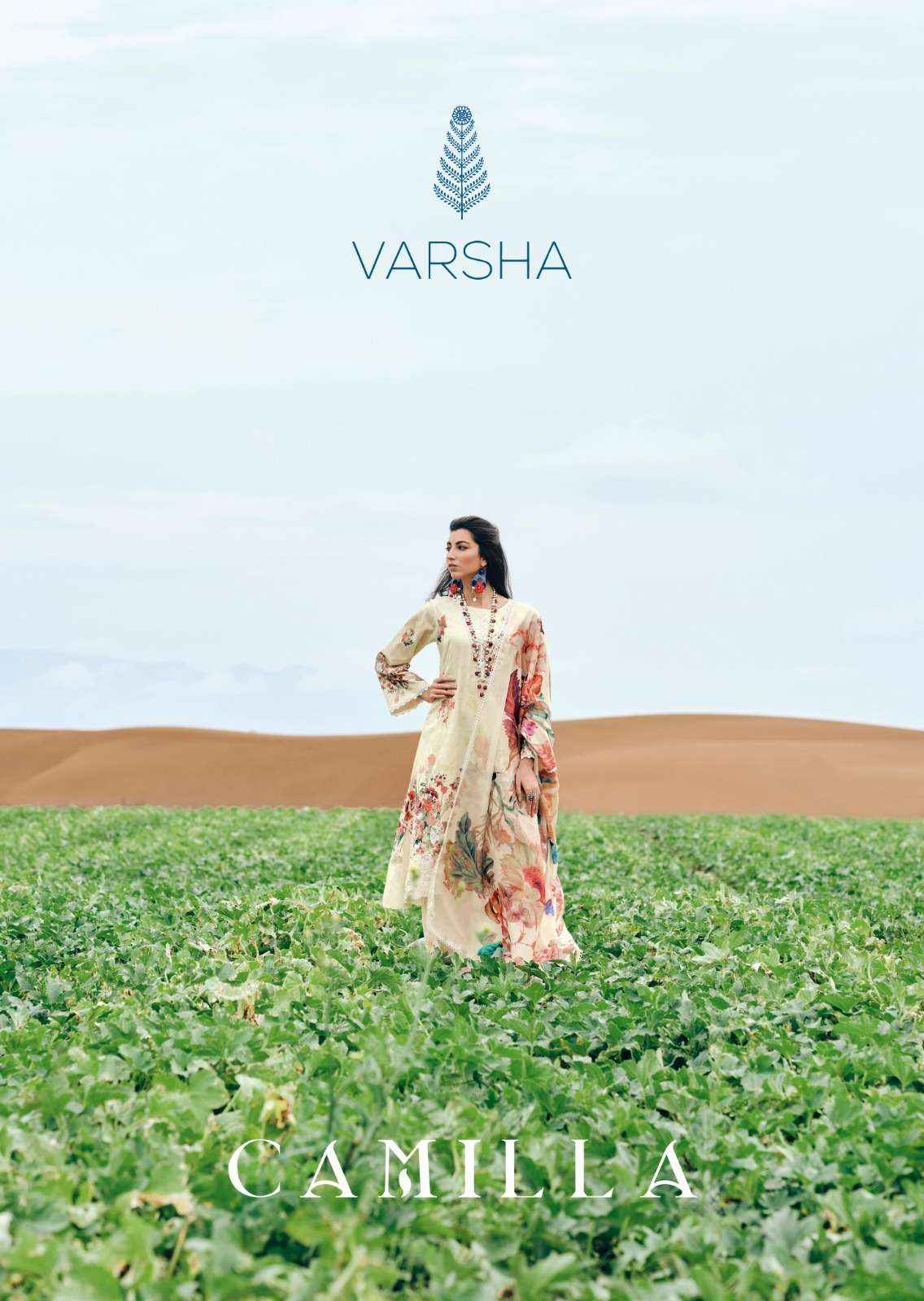 Varsha Camilla Latest Style Cotton Ladies Dress Material ( 5 PCS CATALOG )