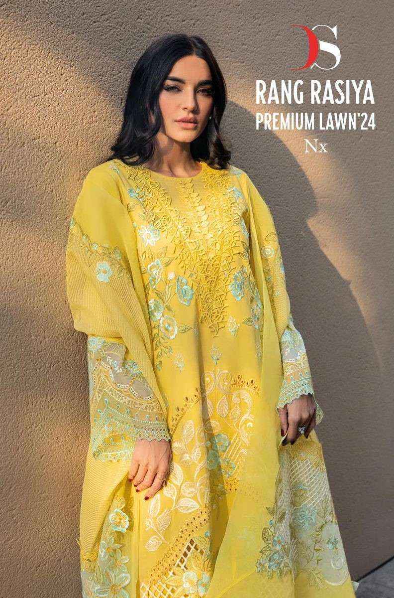 Deepsy Rang Rasiya Premium Lawn 24 Nx Pakistani Suits (5 Pcs Catalog )