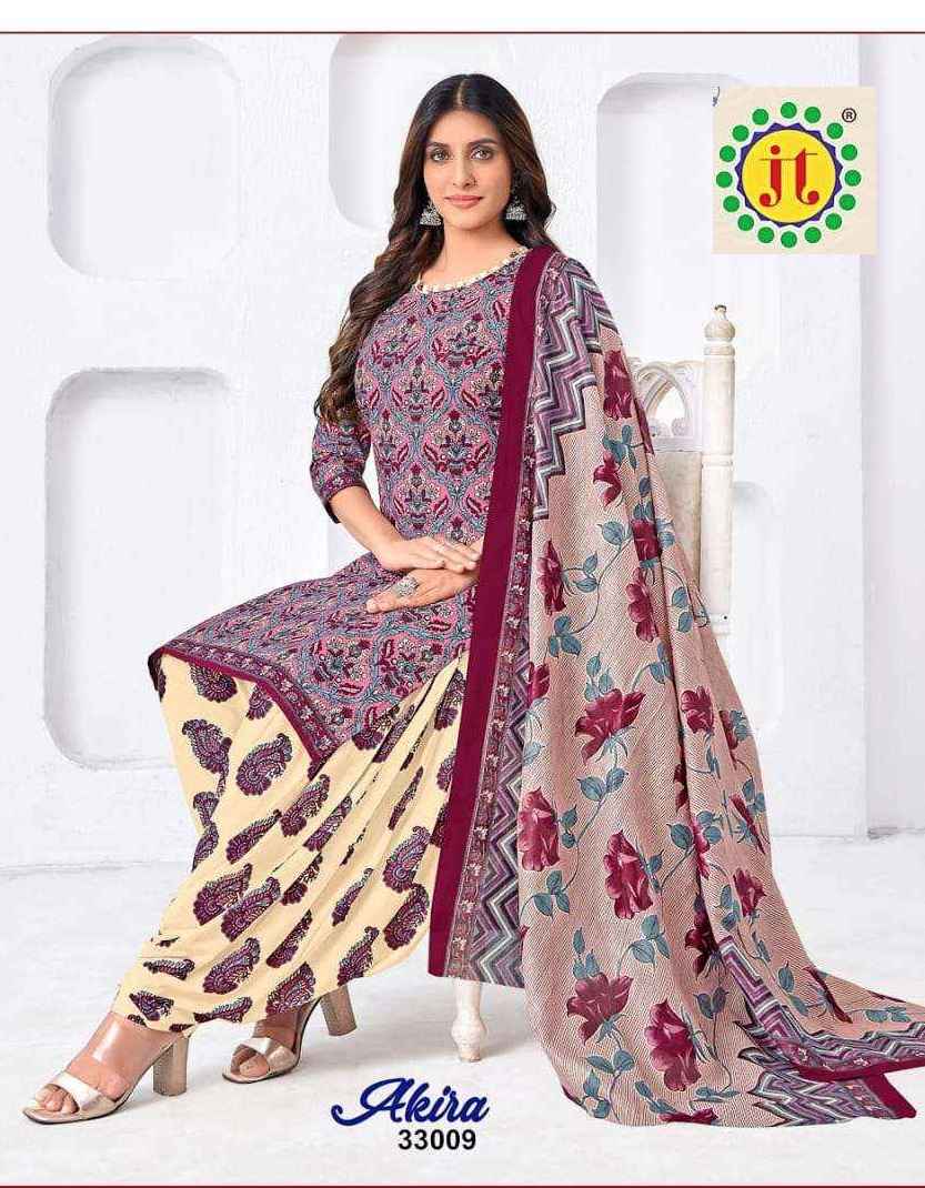 Jt Akira Vol 33 Cotton Ladies Salwar Kameez ( 15 pcs Catalogue ) Surat Wholesale Market