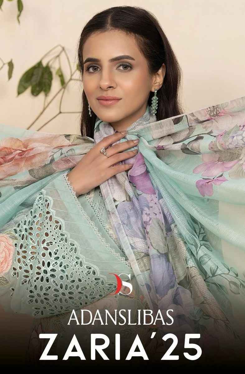 Deepsy Suits Adanslibas Zaria Vol 25 Cotton Pakistani Suits - Wholesale Factory ( 6 pcs Catalogue )
