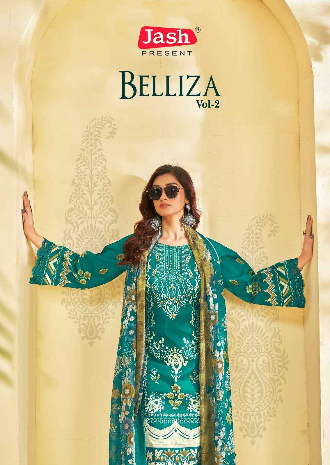Jash Belliza Vol 2 Wholesale Cotton Dress Material Online Shopping ( 10 Pcs Catalogue )