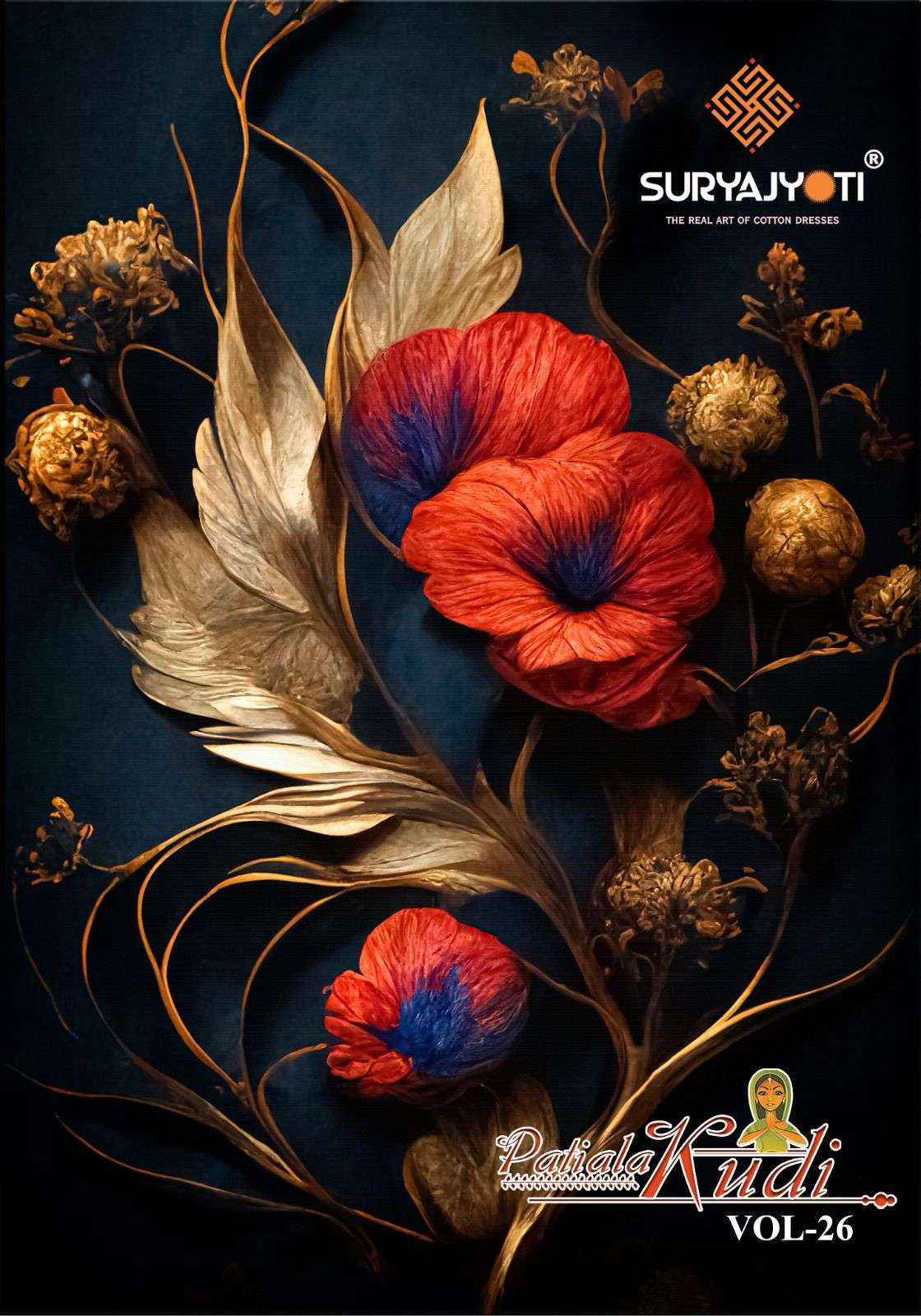 Suryajyoti Patiala Kudi Vol 26 Cotton Suits - Wholesale Market In Surat ( 10 pcs Catalogue )