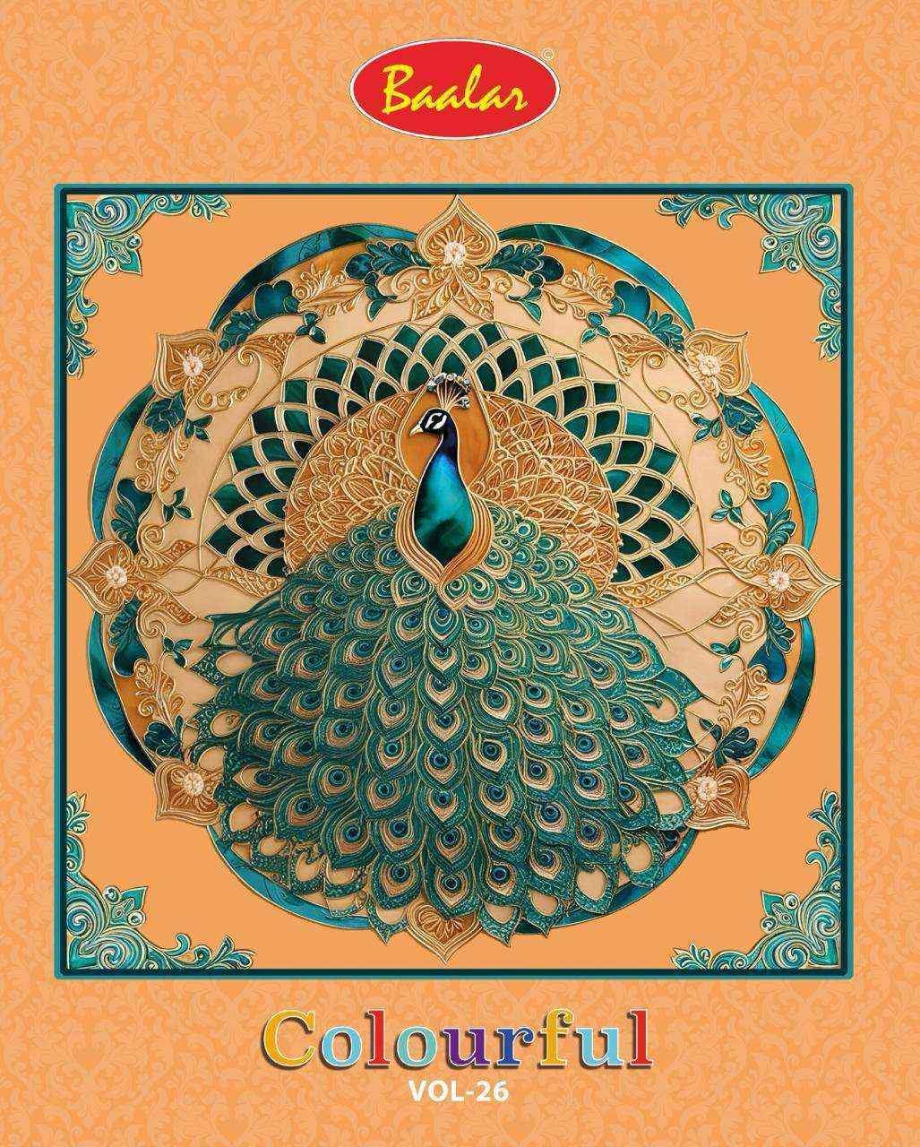 Baalar Colourful Vol 26 Cotton Patiyala Salwar Suits - Surat Wholesale bazaar  ( 36 pcs Catalogue )