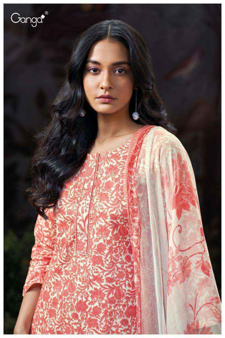 Ganga Avari 3209 Cotton Dress Material Wholesale Price ( 4 Pcs Catalog )