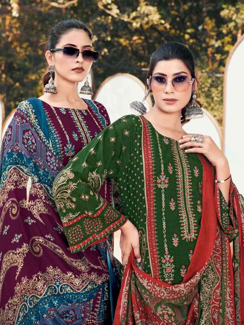 Pakiza Prints Nawazish Vol 8 Rayon Dress Material Wholesale Price ( 4 Pcs Catalog )