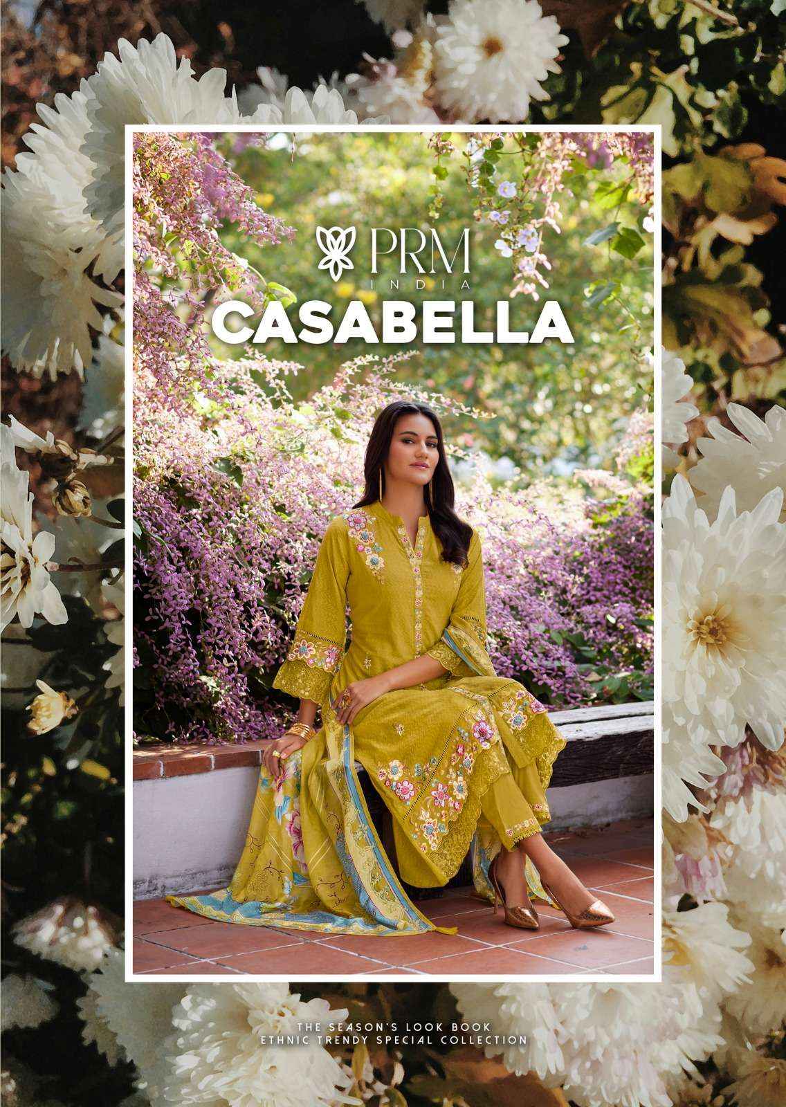 PRM INDIA CASABELLA COTTON EMBROIDERY DESIGNER READY MADE DRESS WHOLESALE RATE ( 6 PCS CATALOG )