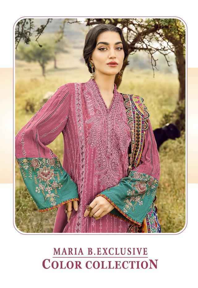 Shree Fabs Maria B Exclusive Colour Collection Rayon Pakistani Suits ( 4 pcs Catalogue )