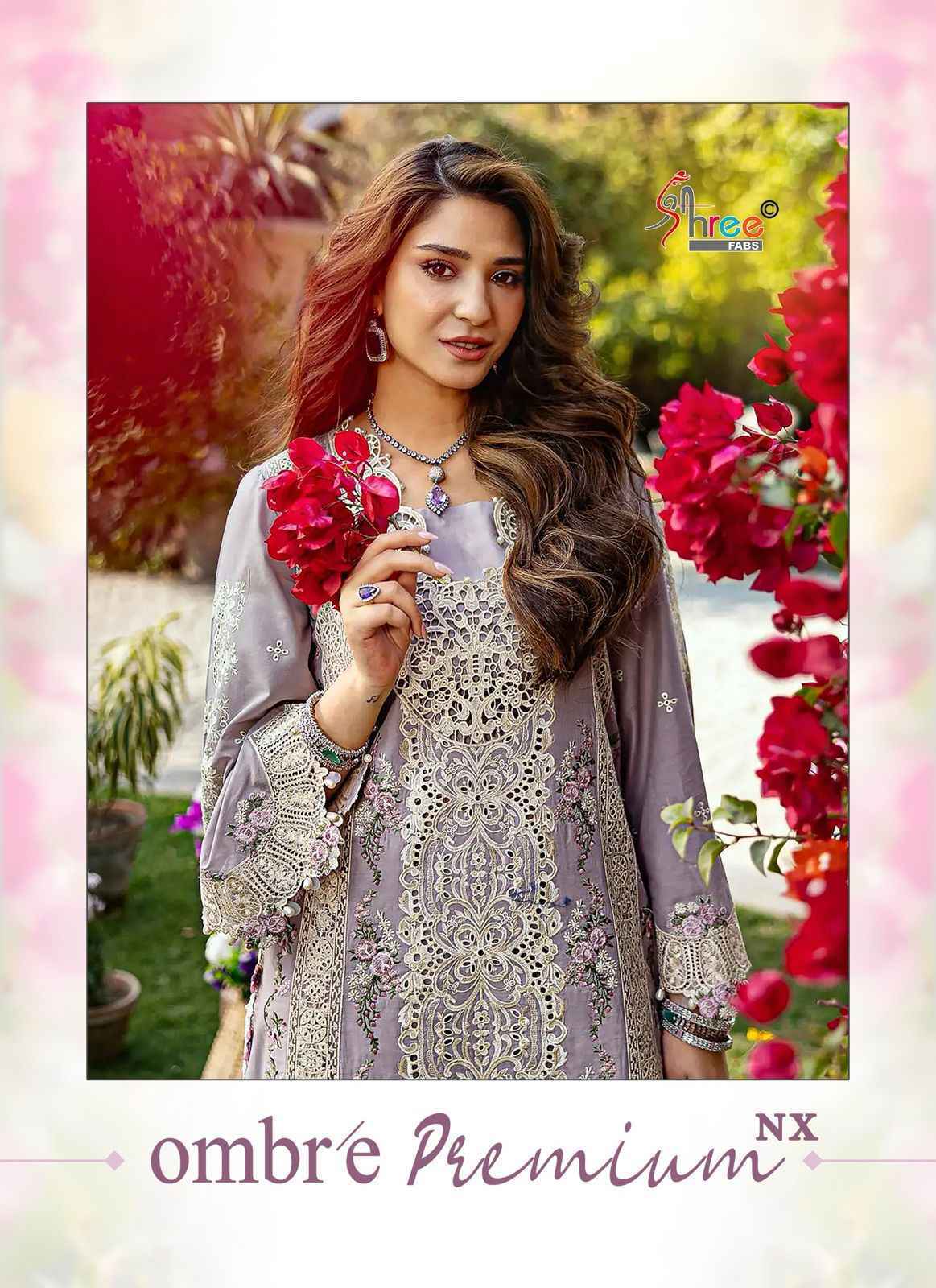 Shree Fabs Ombre Premium Nx Cotton Pakistani Suits - Surat Textile Market ( 5 pcs Catalogue )