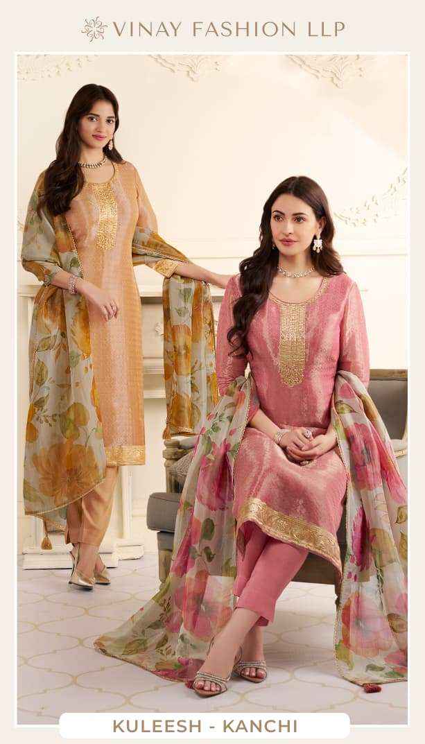 kanchipuram silk dress material online Kesar Karachi Bahar Kanjivaram Silk Dress Material Wholesale Online Mumbai
