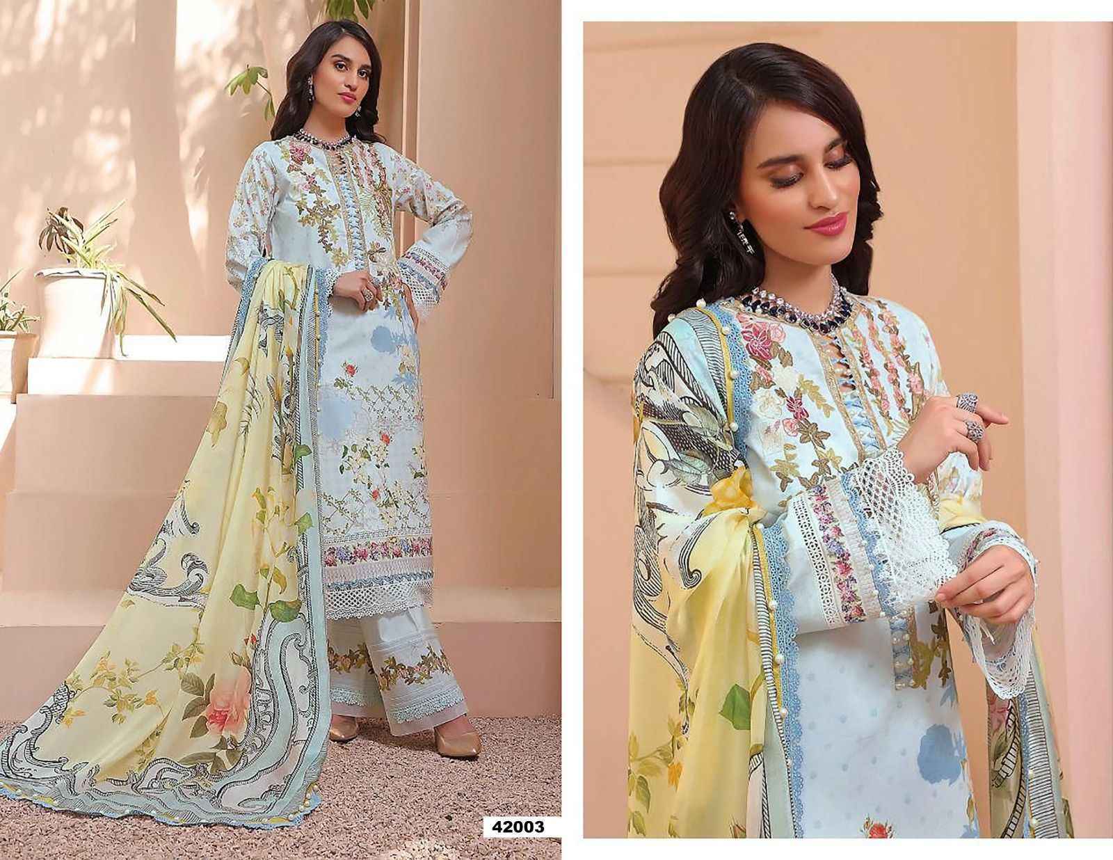 Apana Cotton Razia Sultan Vol 42 Cotton Dress Material Wholesale Factory Price