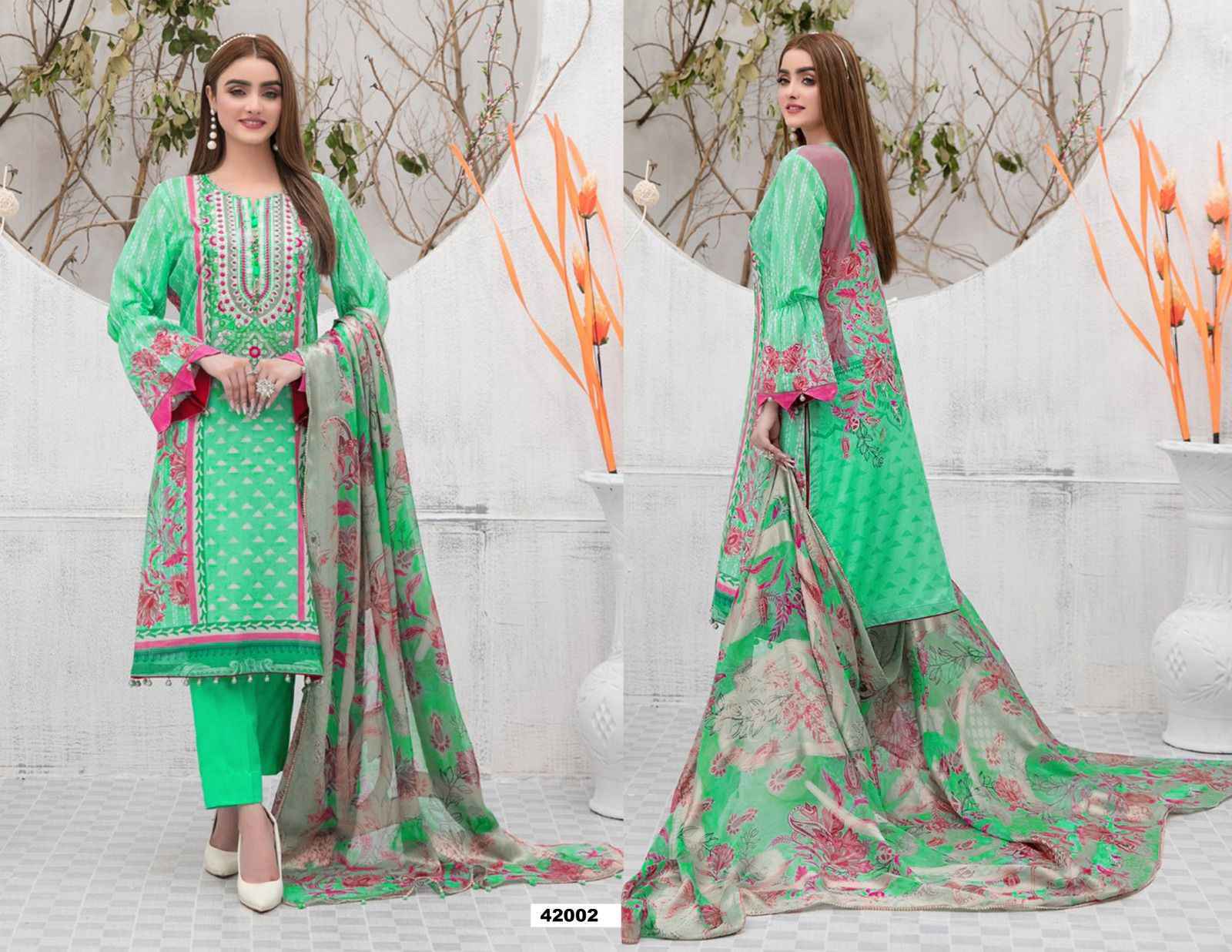 Apana Cotton Razia Sultan Vol 42 Cotton Dress Material Wholesale Factory Price