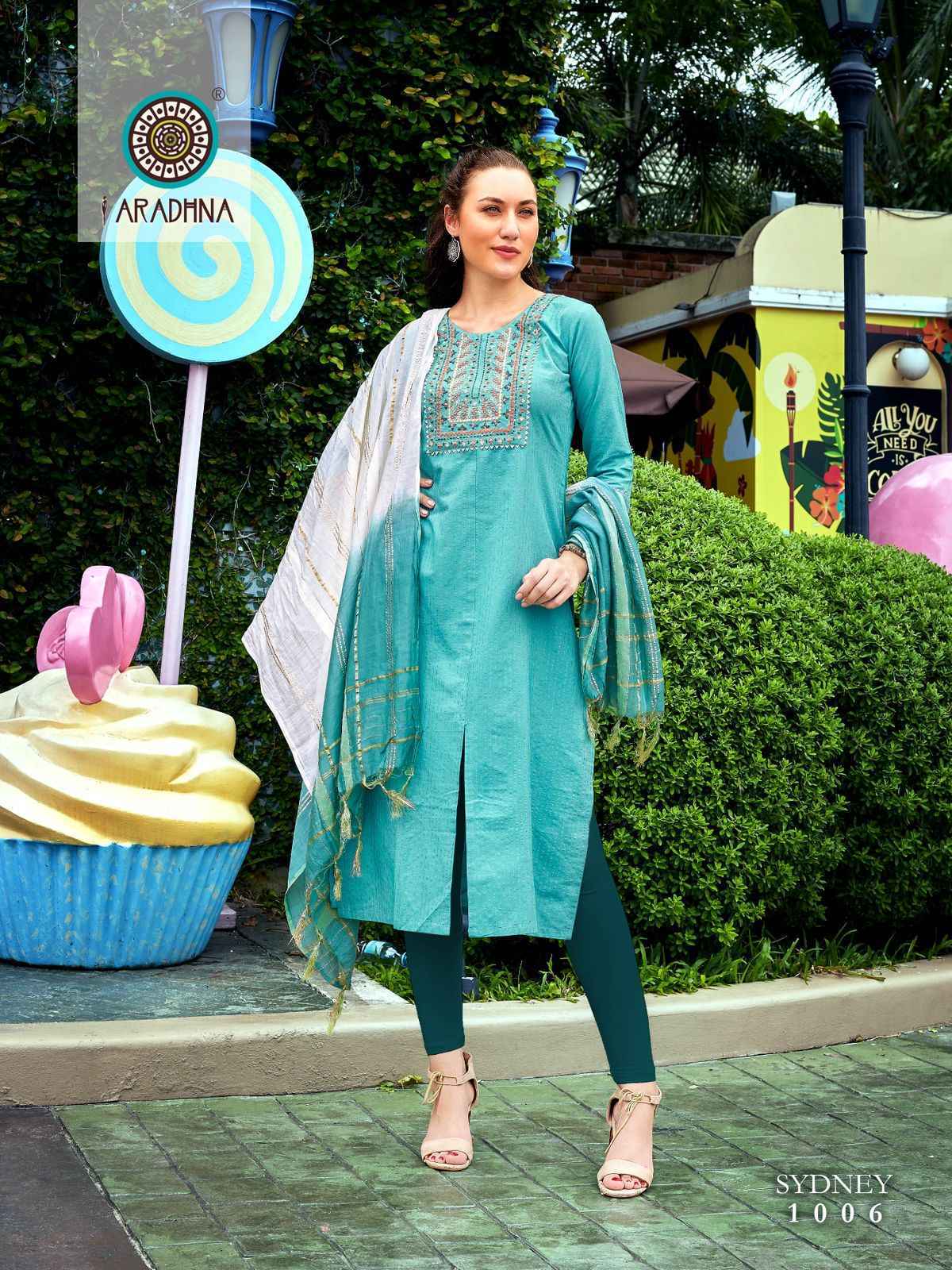 Aradhna Fashion Sydney Vol 1 Cotton Kurti Combo 6 pcs Catalogue - Wholesale Factory