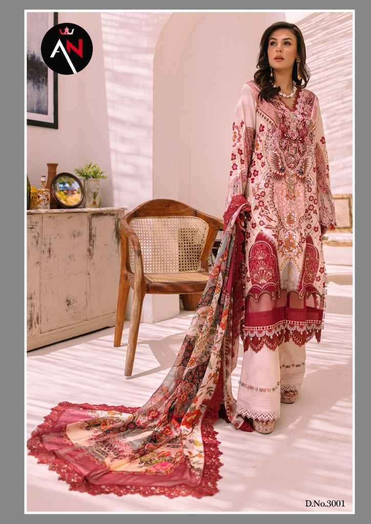 Asifa Nabeel Vol 3 Cotton Dress Material 8 pcs Catalogue - Wholesale Factory