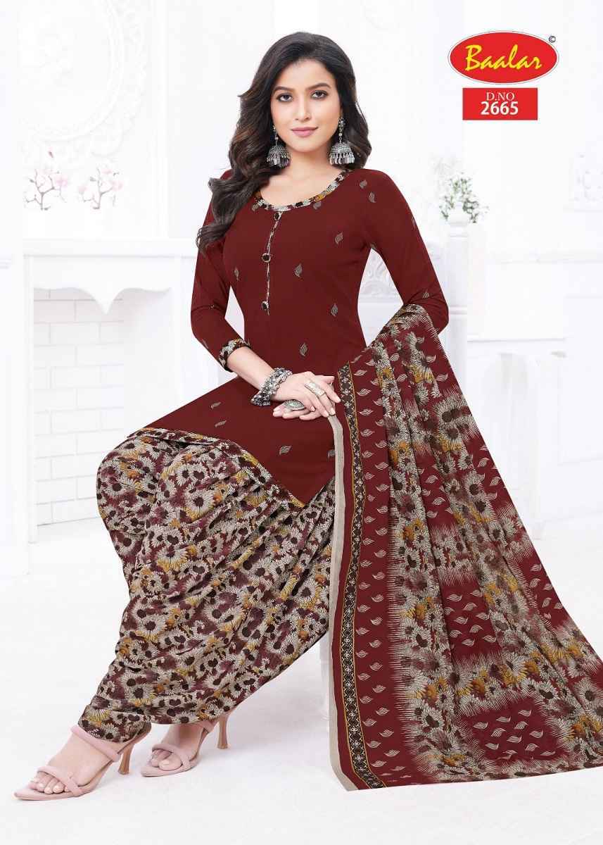 Baalar Zaara Patiyala Vol 16 Cotton Dress Material 18 pcs Catalogue - Wholesale Factory