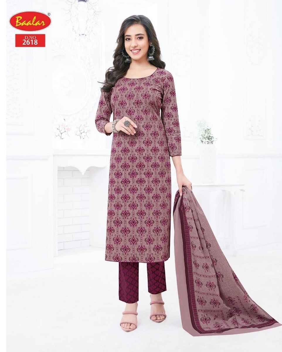 Baalar Zaara Vol 16 Cotton Dress Material 18 pcs Catalogue - Wholesale Factory