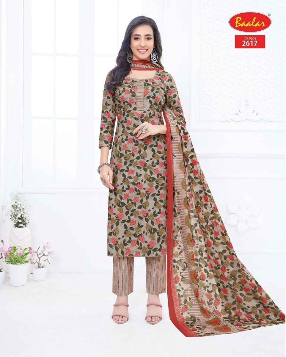 Baalar cotton discount dress materials price