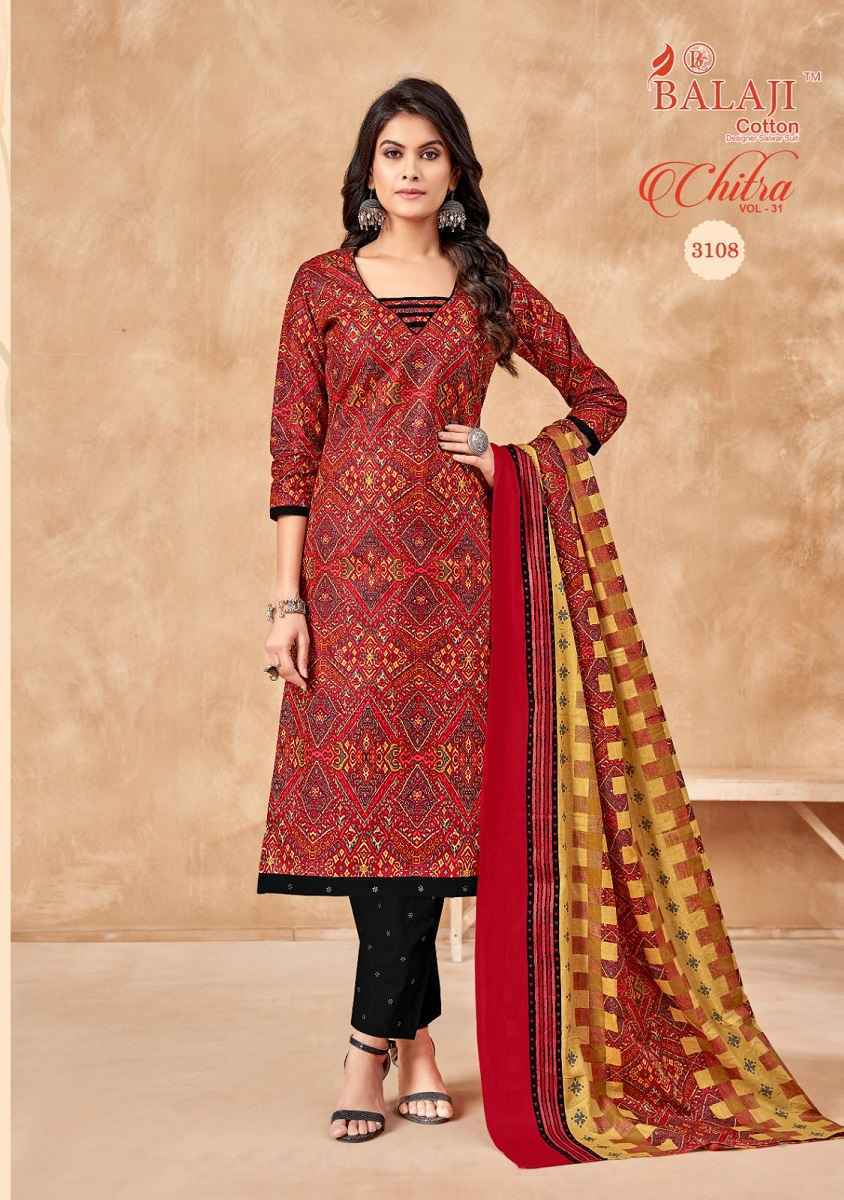 Balaji Chitra Vol 31 Cotton Dress Material 10 pcs Catalogue - Wholesale Factory Price