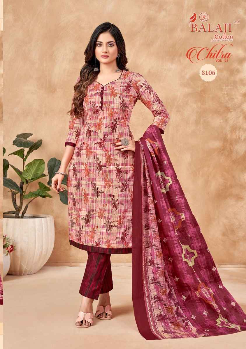 Balaji Chitra Vol 31 Cotton Dress Material 10 pcs Catalogue - Wholesale Factory Price