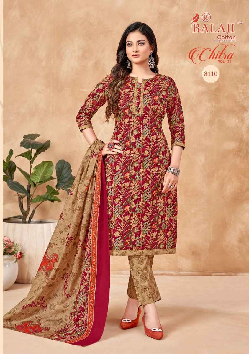 Balaji Chitra Vol 31 Cotton Dress Material Wholesale Factory Price