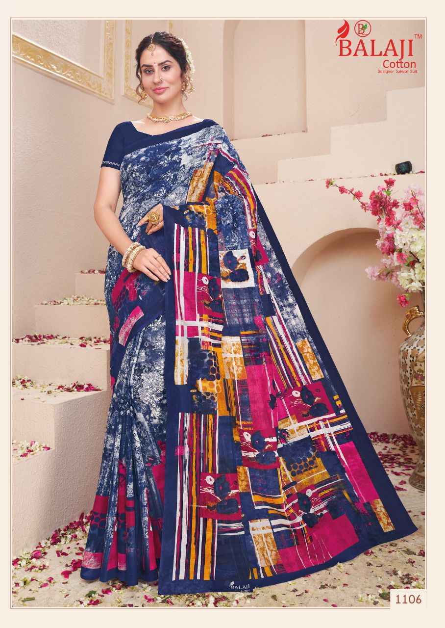 Balaji Leelavati Vol 11 Cotton Saree Wholesale Factory Price