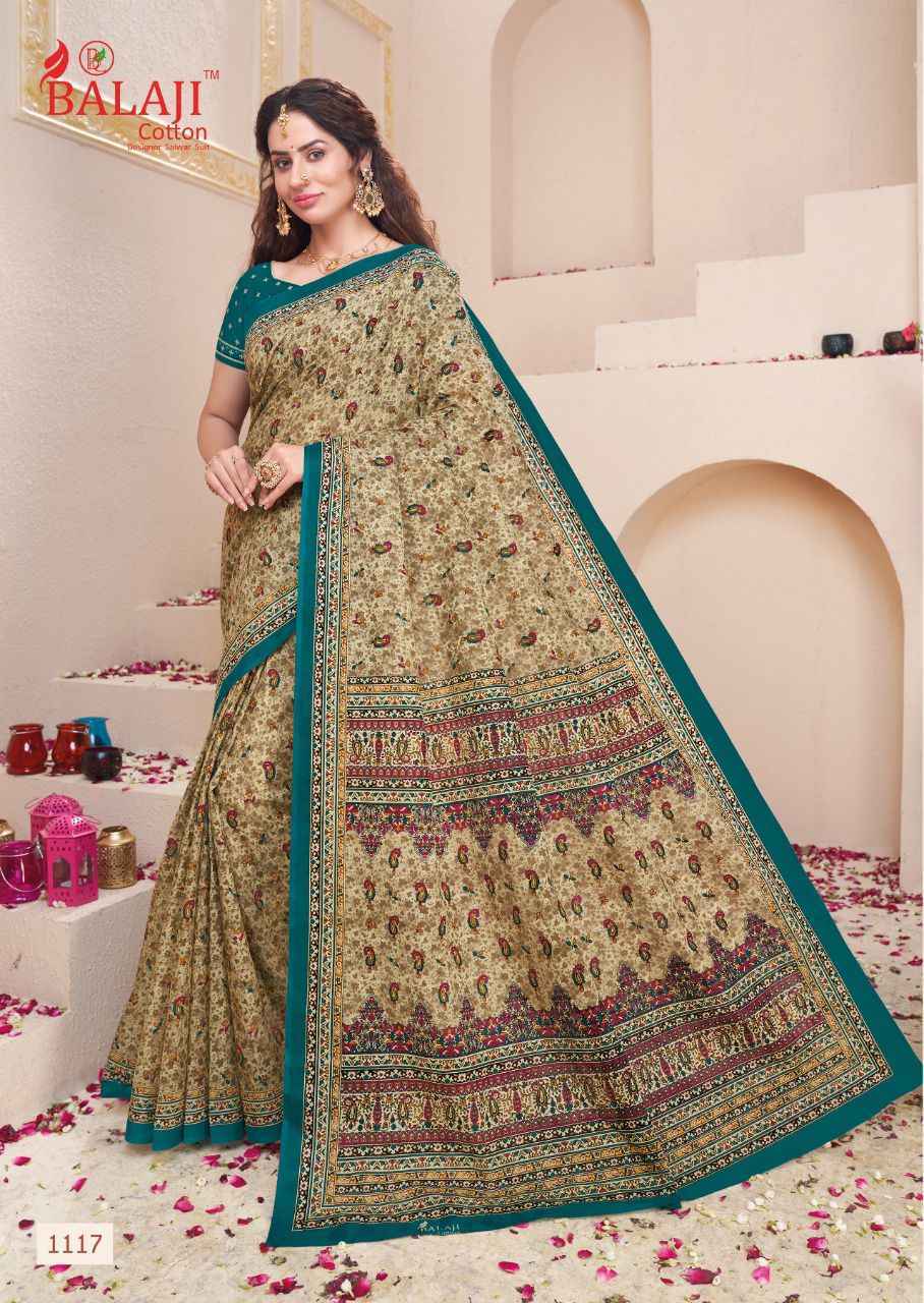 Balaji Leelavati Vol 11 Cotton Saree Wholesale Factory Price