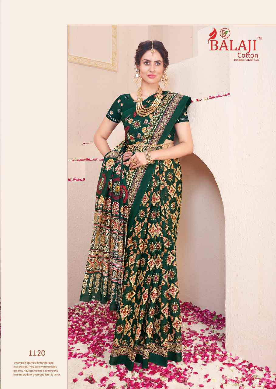 Balaji Leelavati Vol 11 Cotton Saree Wholesale Factory Price