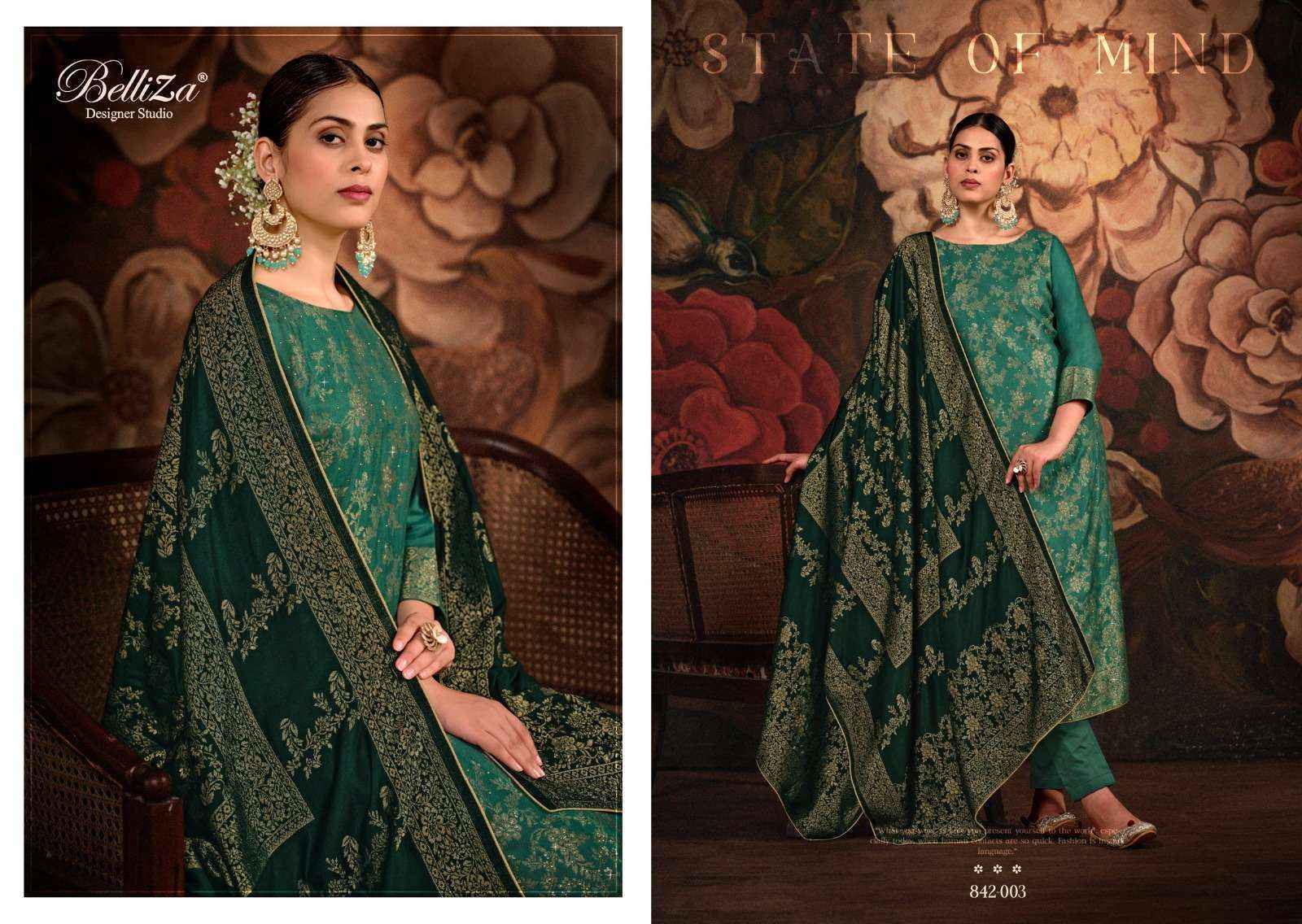 Belliza Libaas E Ishq Pashmina Dress Material 6 pcs Catalogue - Wholesale Factory