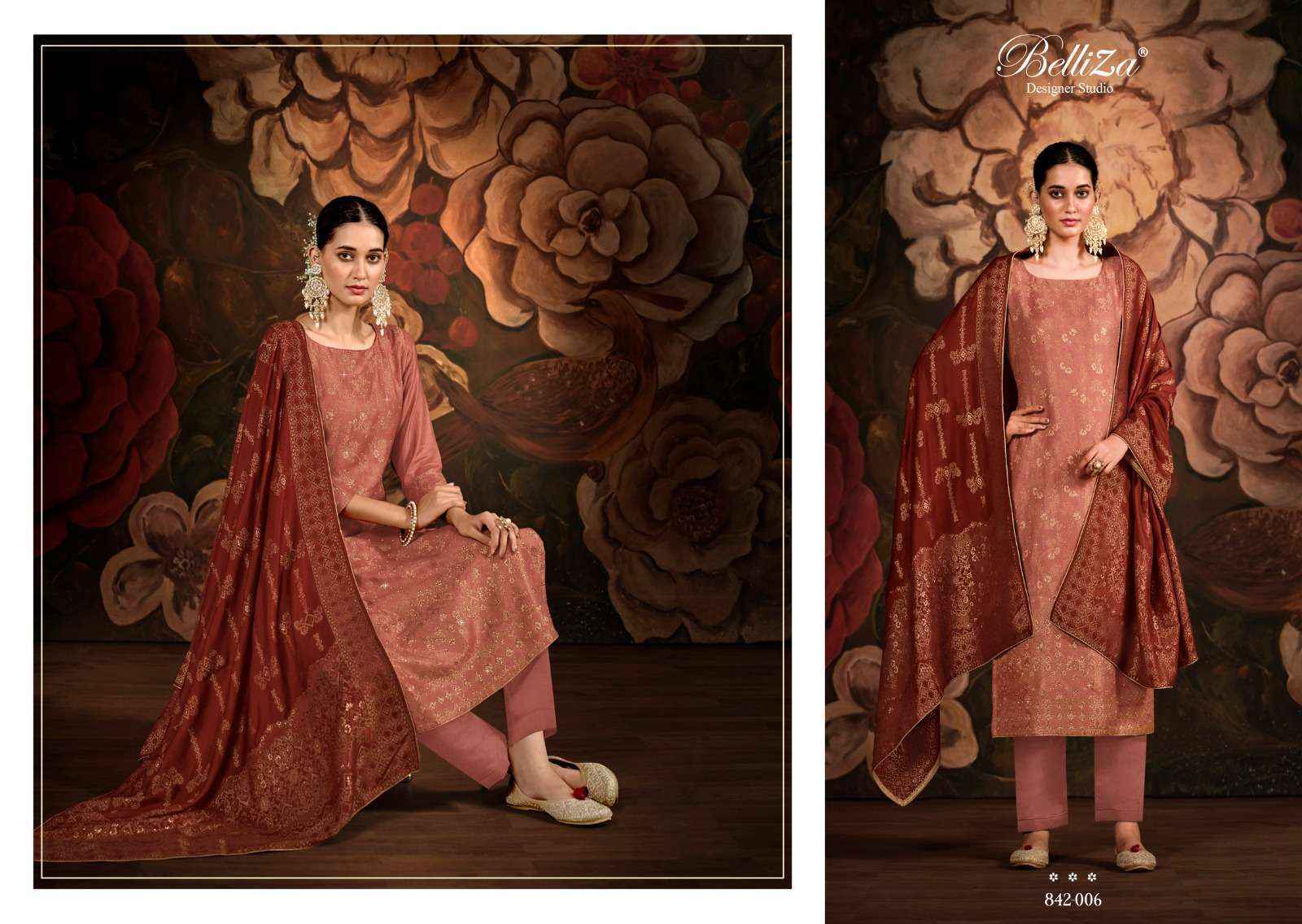 Belliza Libaas E Ishq Pashmina Dress Material 6 pcs Catalogue - Wholesale Factory