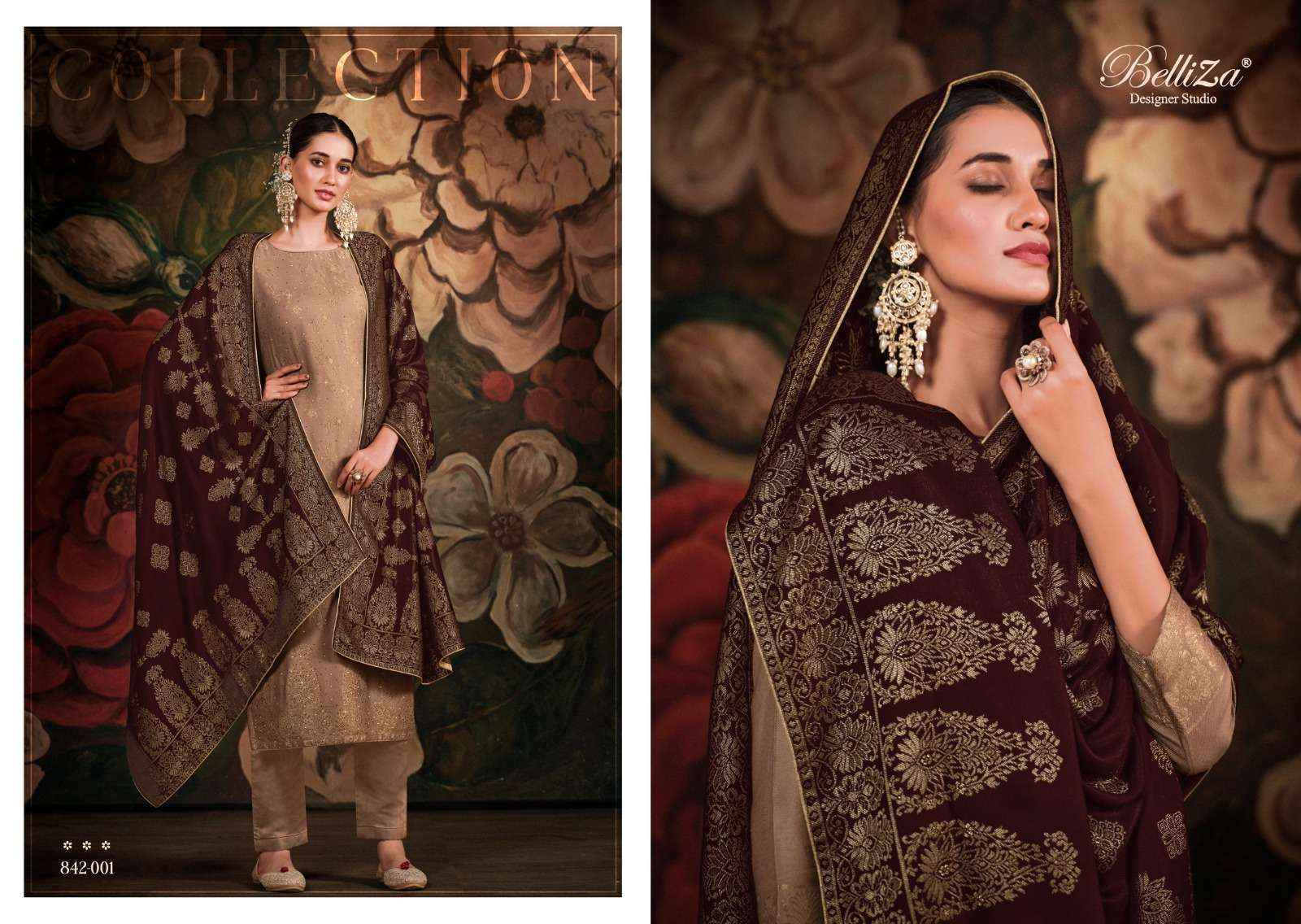 Belliza Libaas E Ishq Pashmina Dress Material 6 pcs Catalogue - Wholesale Factory