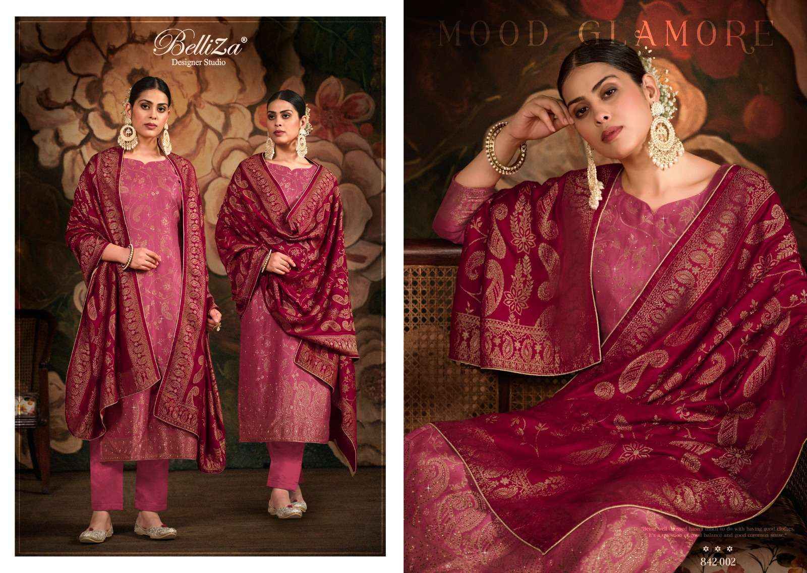 Belliza Libaas E Ishq Pashmina Dress Material 6 pcs Catalogue - Wholesale Factory