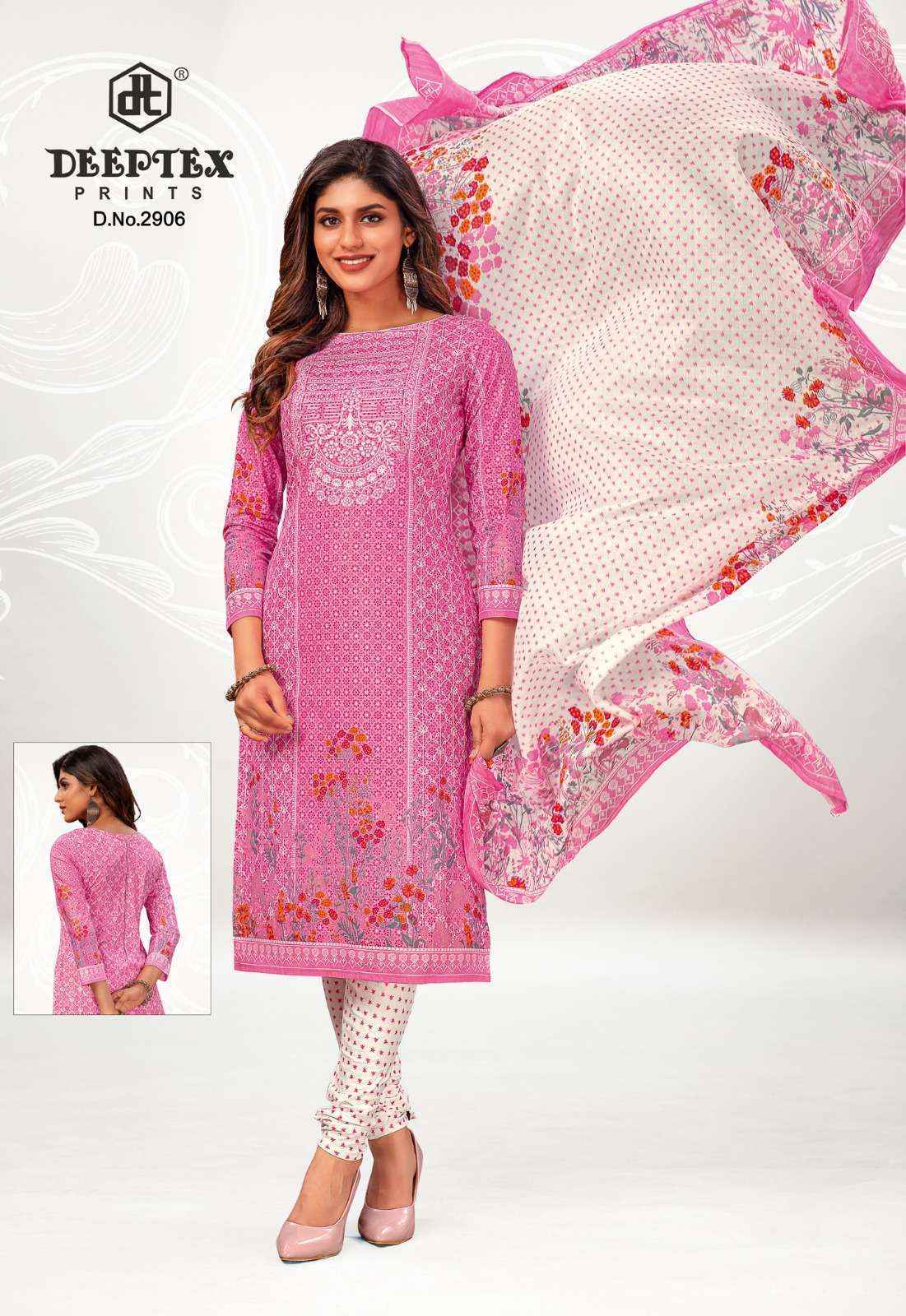 Deeptex Chief Guest Vol 29 Cotton Dress Material 15 pcs Catalogue - wholesale factory price