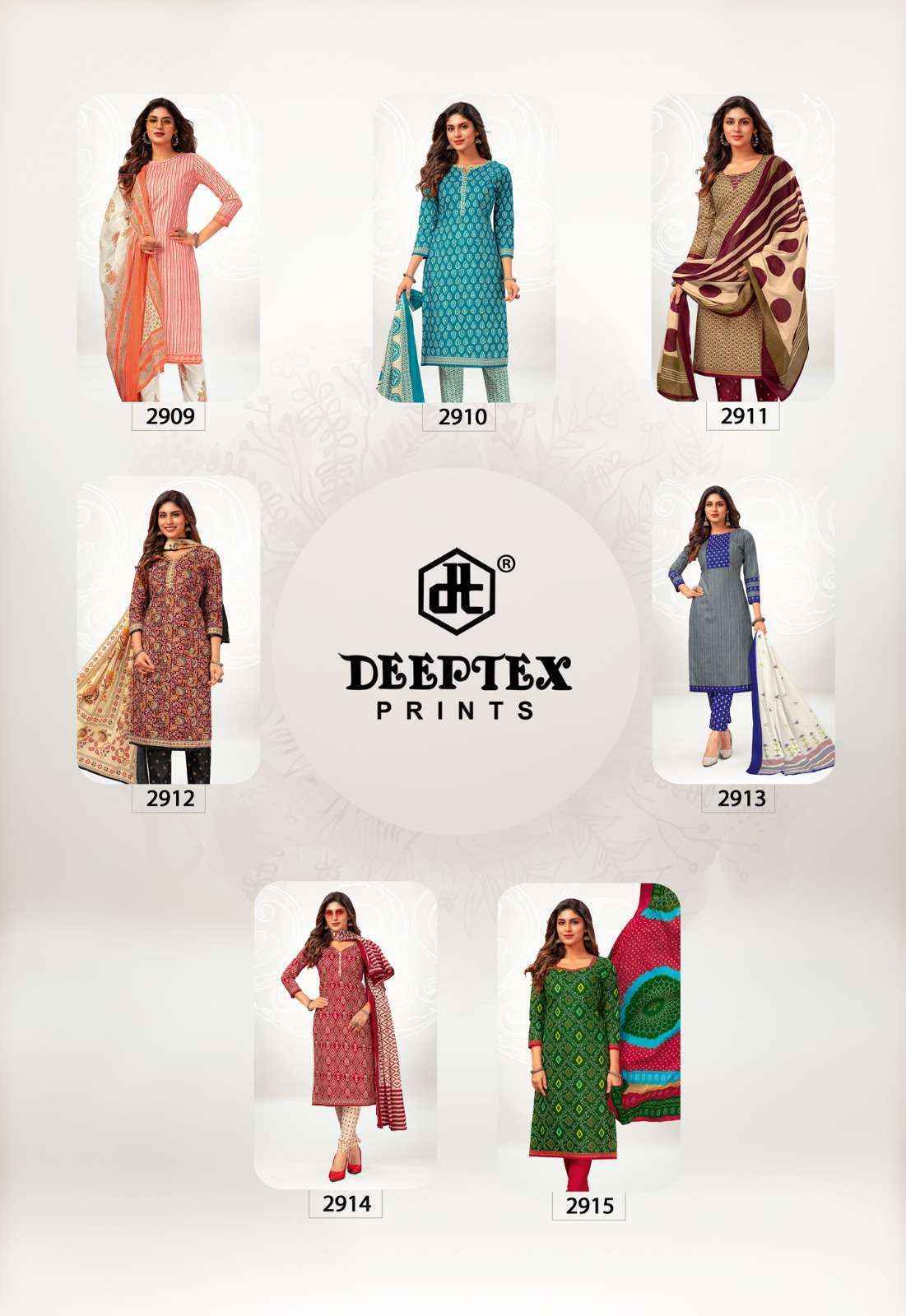 Deeptex Chief Guest Vol 29 Cotton Dress Material 15 pcs Catalogue - wholesale factory price