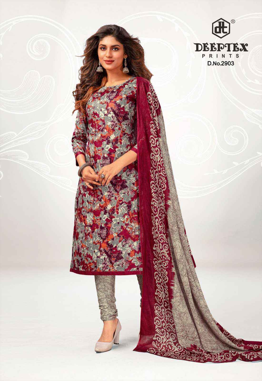 Deeptex Chief Guest Vol 29 Cotton Dress Material 15 pcs Catalogue - wholesale factory price