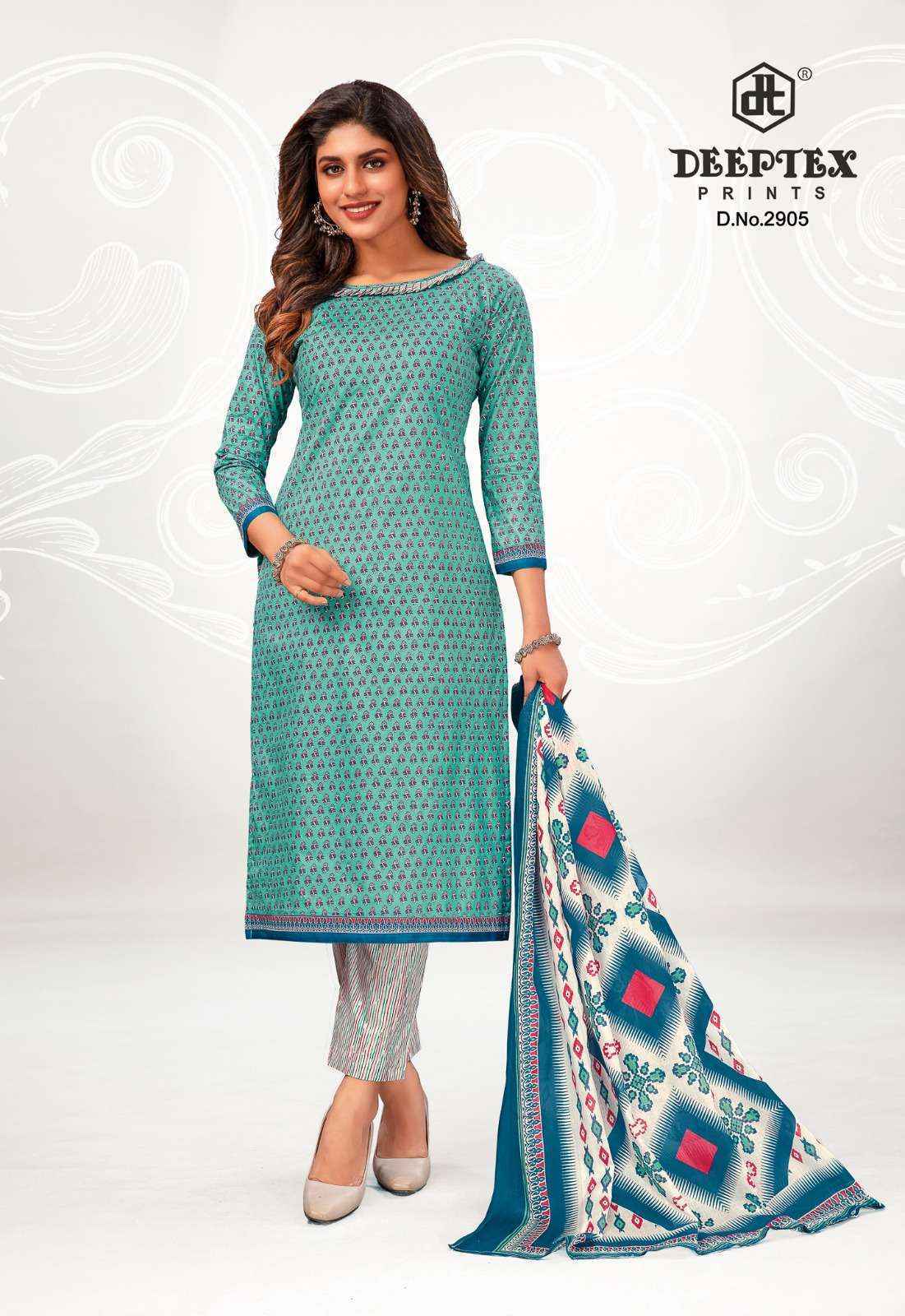 Deeptex Chief Guest Vol 29 Cotton Dress Material 15 pcs Catalogue - wholesale factory price