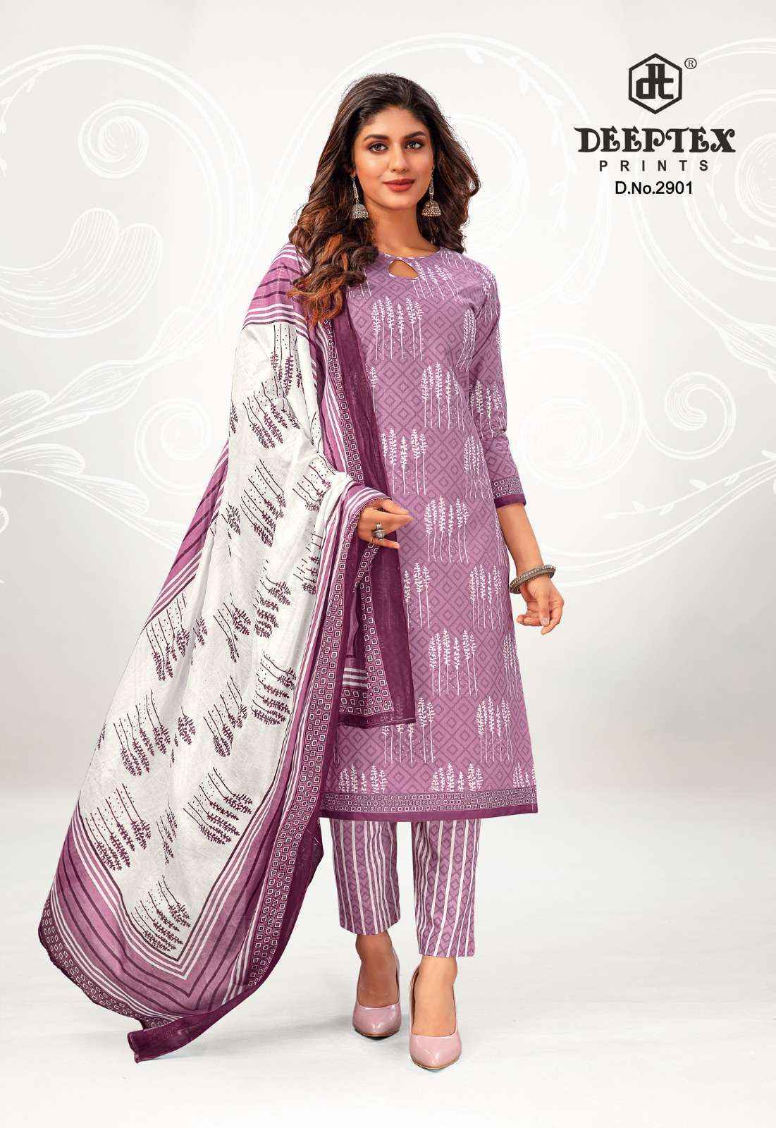 Deeptex Chief Guest Vol 29 Cotton Dress Material 15 pcs Catalogue - wholesale factory price