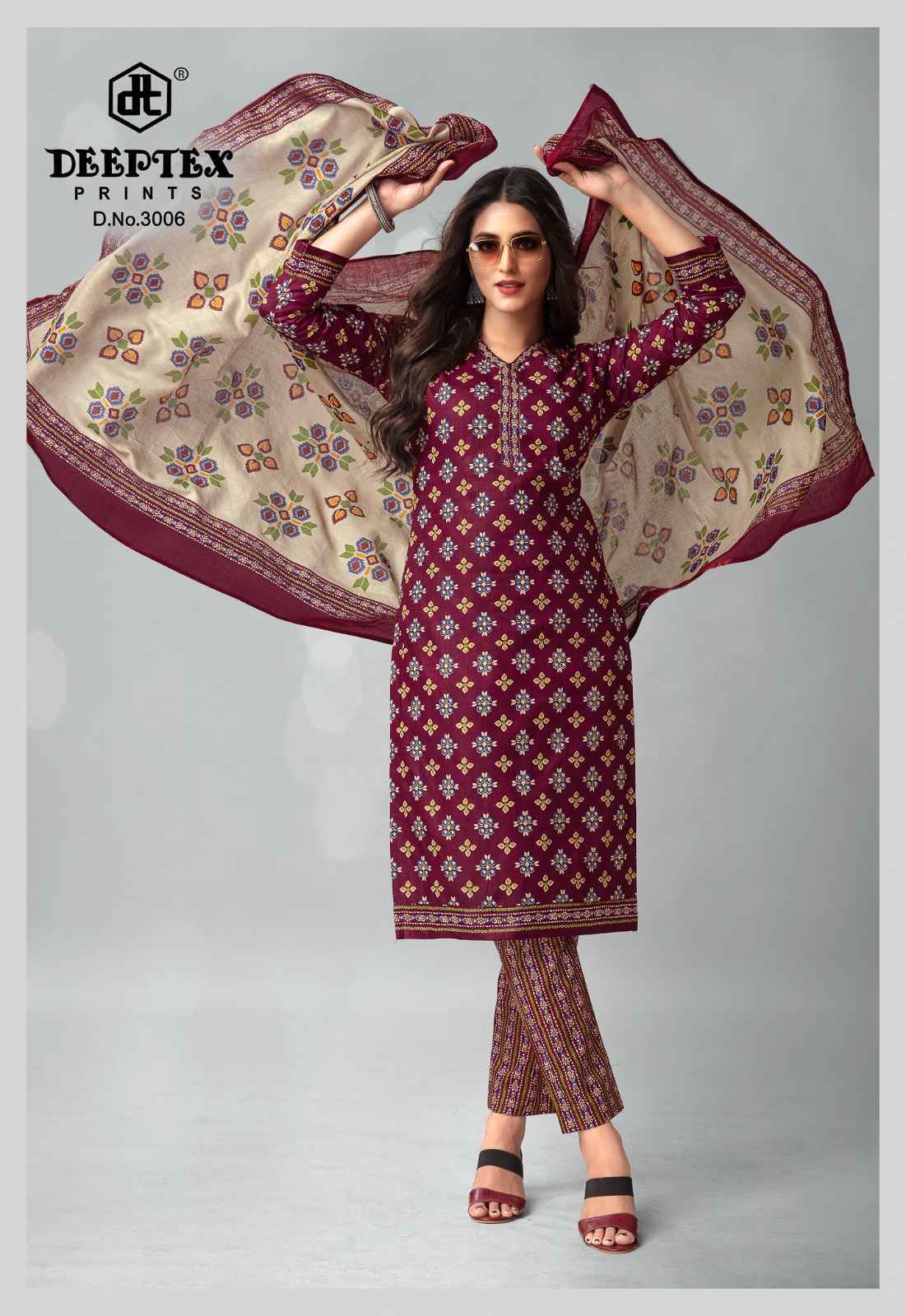 Deeptex Chief Guest Vol 30 Cotton Dress Material 15 pcs Catalogue - Wholesale Factory Price