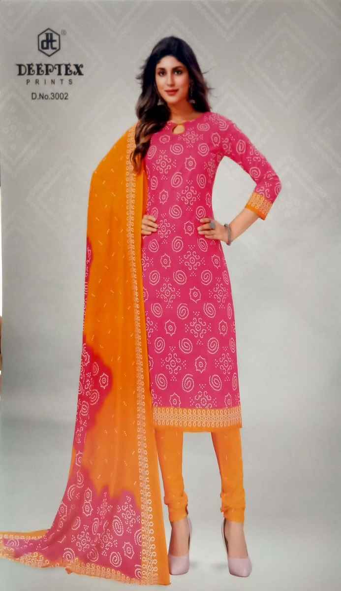 Deeptex Classic Chunari Vol 30 Bandhni Cotton Dress Material 16 pcs Catalogue - Wholesale Factory Price